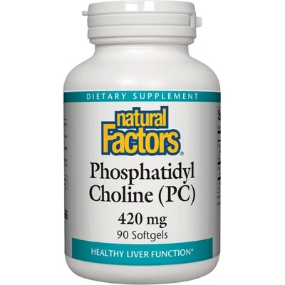 Natural Factors Phosphatidyl Choline 420 mg [90 Гел капсули]
