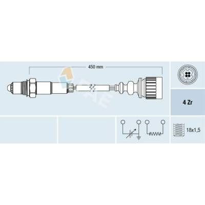 Lambda sonda FAE 77367