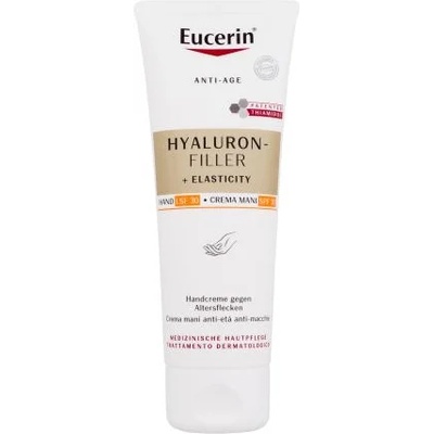 Eucerin Hyaluron-Filler + Elasticity Hand Cream SPF30 крем за ръце против пигментни петна 75 ml за жени