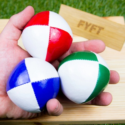 Juggle Dream Thuds sada 3 žonglovacích míčků s bílou