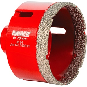 Raider Боркорона Diamond Dry M14 Ø70mm (159911)