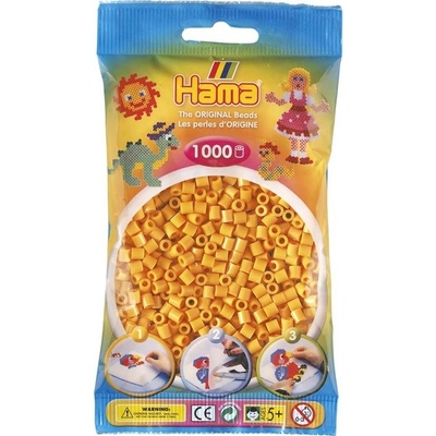 HAMA Medově hnědé korálky