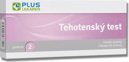PlusLekáreň tehotenský test 2 ks