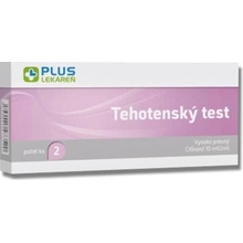 PlusLekáreň tehotenský test 2 ks
