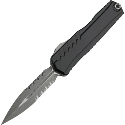 ! Microtech Cypher® II D/E Apocalyptic® Partial Serrated 1242-11AP