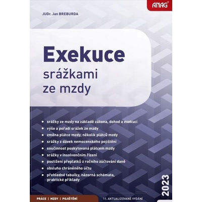 Exekuce srážkami ze mzdy 2023 - Jan Breburda