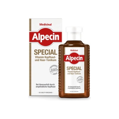 DR. WOLFF ALPECIN MEDICINAL SPECIAL Tonikum proti padaniu vlasov a citlivej pokožke hlavy 200 ml