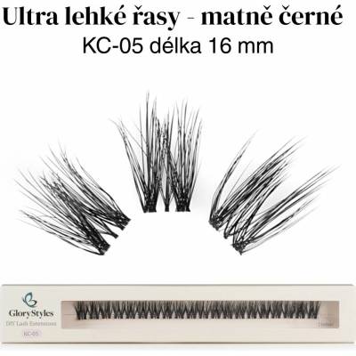 GloryStyles Segmentové řasy KC-05 Délka řas: 16 mm