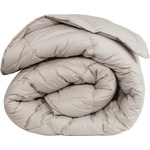 Izidream Лятна олекотена завивка с естествена вълна Merino Light сива за спалня 200/210 см