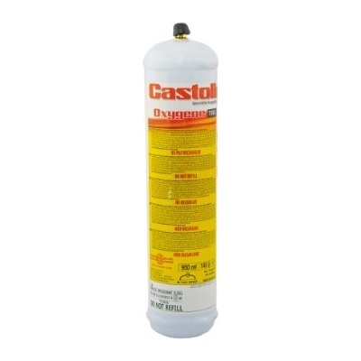 Castolin Oxygen 600826 O2 kyslíková láhev 1 litr 110 bar M12x1 pro miniautogeny