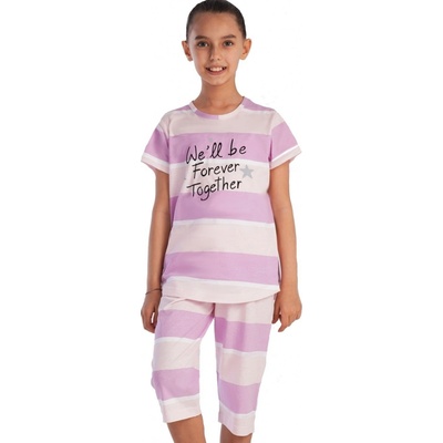 Dívčí pyžamo We ll be forever Together 1F0847 fialové