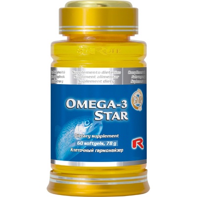 Starlife Omega-3 proti ateroskleróze a infarktu myokardu 60 kapsúl