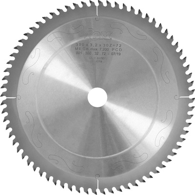 IGM Professional IGM diamantový pílový kotúč na lamino a DTD D300x3,2 d30 Z72 H.4 M600-3003072