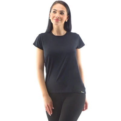 Gina Tričko 18045P ECO bambus Černá