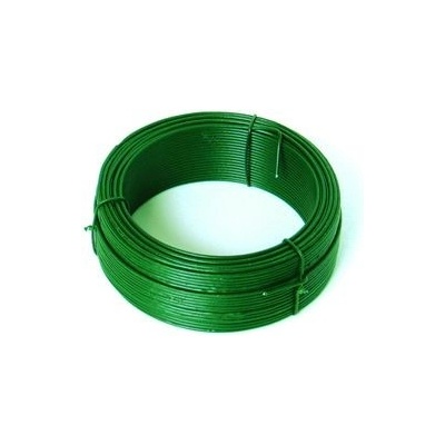 Drát nap.PVC 52m/zelený 3,4mm 3LEV42256