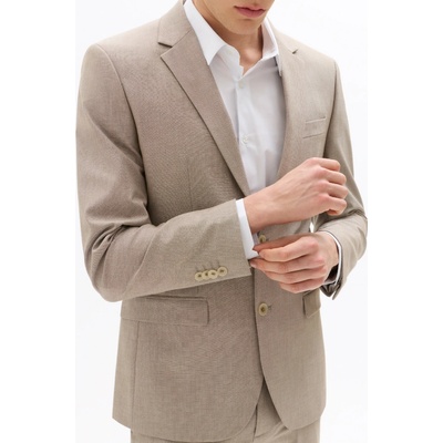 CELIO slim fit béžová