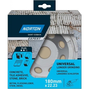 Norton Expert Diamantový brusný hrncový kotouč 180 x 22,23 mm 70184633776