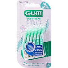 GUM Soft Picks Pro Medium medzizubné kefky 60 ks