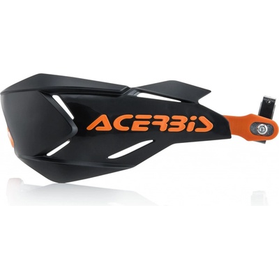 ACERBIS kryty páček X-FACTORY s hliníkovým jádrem barva černá / oranžová