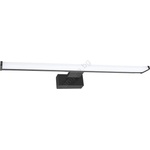 MILAGRO LED осветително тяло за огледало в банята MIRORE LED/10W/230V 60 cm IP44 черно (MI2851)