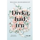Dívka, had, trn