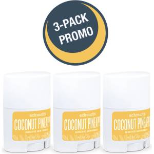 Schmidt’s 3 Пъзека Schmidt's Naturals Дезодорант Кокос + Ананас, Чувствителна Кожа, Пътуващ Размер