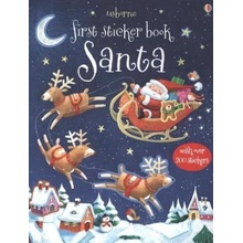 Usborne First Sticker Book Santa - Taplin, Sam