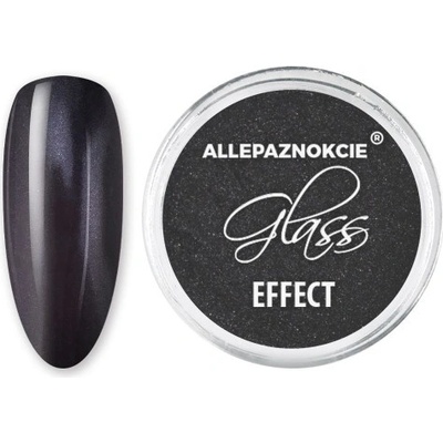 Molly Nails Pigmentový prášok GLASS EFFECT BLACK 12