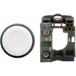 Schneider Electric Control button 22mm white 1Z with self-return XB5AA11