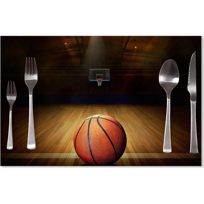 Sablio Prestieranie Basketbal 40x30cm