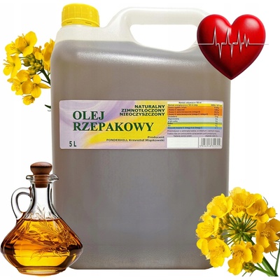Eurolen repkový olej 5 l