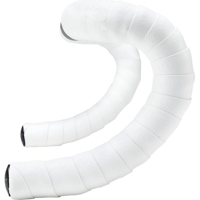 Supacaz Super Sticky Kush Classic White w/ Ano Black Plugs