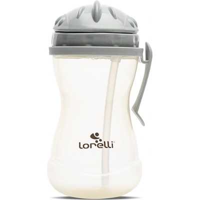 Baby Care СПОРТНА БУТИЛКА С ДРЪЖКa grey/yellow и сламка (10230090006)