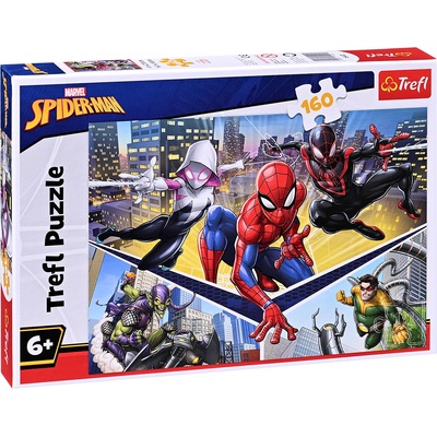 Trefl Пъзел Trefl от 160 части - Силата на Спайдърмен (15422)