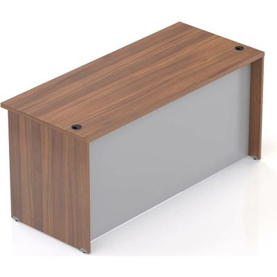 Nábytek Designový cz LKA16 19 Recepční pult Komfort ořech / šedý