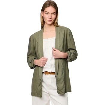 PIECES Сако Pieces Pia Bosella blazer - Green (Deep Lichen Green)