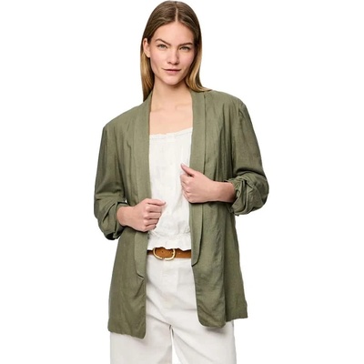 PIECES Сако Pieces Pia Bosella blazer - Green (Deep Lichen Green)