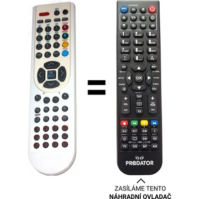 Diaľkový ovládač Emerx Finlux RC1900