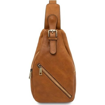 Tuscany Leather pánska kožená crossbody taška Kevin natural