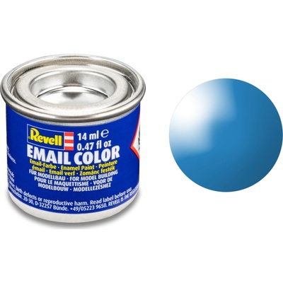 Revell Farba ENAMEL 50 Modrá svetlá lesklá Light Blue Gloss RAL5012 14ml