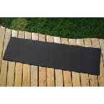 BasicNature ECO Постелка за спане черна 200 x 55 x 1 cm голяма (810465)