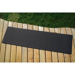 BasicNature ECO Постелка за спане черна 200 x 55 x 1 cm голяма (810465)