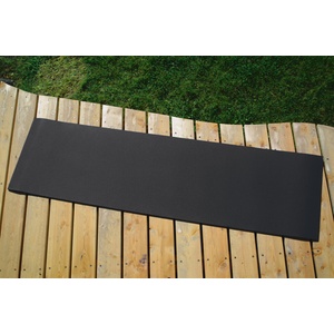BasicNature ECO Постелка за спане черна 200 x 55 x 1 cm голяма (810465)