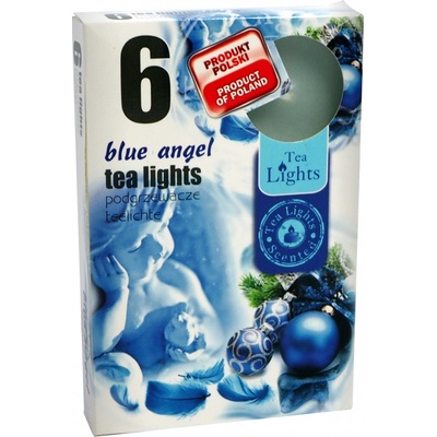 Admit Tea Lights Blue Angel 6 ks