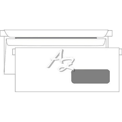 obálka DL/O samolepicí/1000ks s krycí páskou 220x110mm