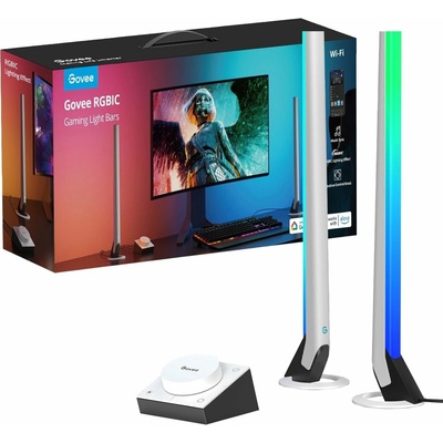 Govee Smart Gaming WiFi LED Panely + Smart Dual ovladač White