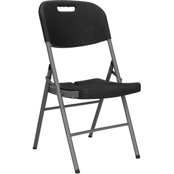 Skládací židle SPRINGOS CAMP černá