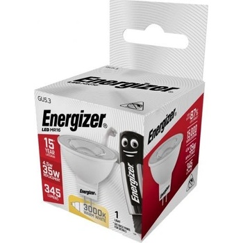 Energizer LED žárovka GU5,3 4,8W Eq 50W ,napětí 12V S8832 Teplá bílá