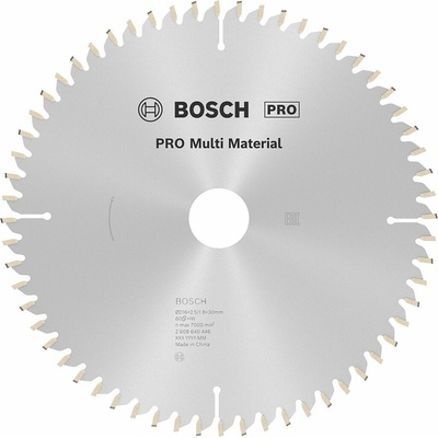 Bosch Multi Material, pr. 216 mm, 60 zubov