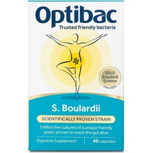 Optibac Saccharomyces Boulardii 40 kapslí